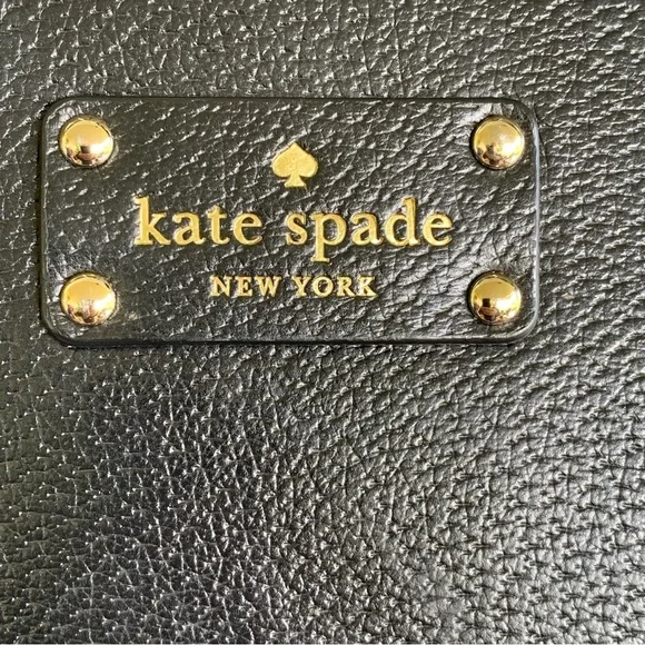 Kate Spade New York Wellesley Medium Harmony Black Tote Bag Handbag Purse - Picture 3 of 7